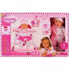 Búp bê Bambolina và xe tập đi 8 trong 1 BD9805-204WB Bup-be-Bambolina-xe-tap-di-BD9805-204WB-1