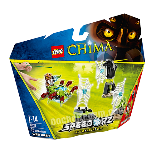 Lego Chima Xep hinh luoi nhen 70138 1