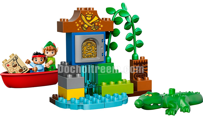Lego Duplo Chuyen vieng tham cua Peter Pan 10526 4