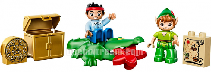 Lego Duplo Chuyen vieng tham cua Peter Pan 10526 5