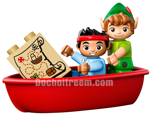Lego Duplo Chuyen vieng tham cua Peter Pan 10526 6