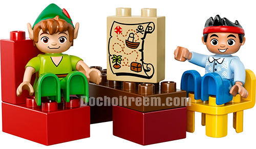 Lego Duplo Chuyen vieng tham cua Peter Pan 10526 8