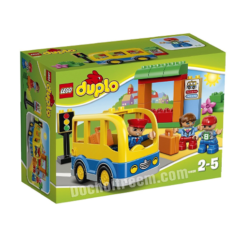 Lego Duplo Xe buyt truong hoc 10528 1 Lego Duplo Xe buyt truong hoc 10528 1