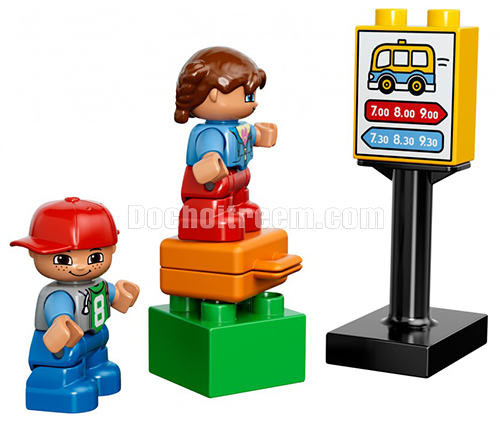 Lego Duplo Xe buyt truong hoc 10528 7