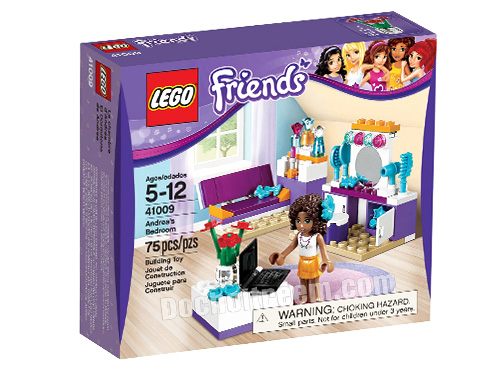 Lego Friend Phong ngu cua Andrea 41009 2