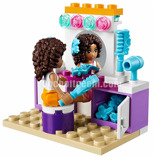Lego Friend Phong ngu cua Andrea 41009 6