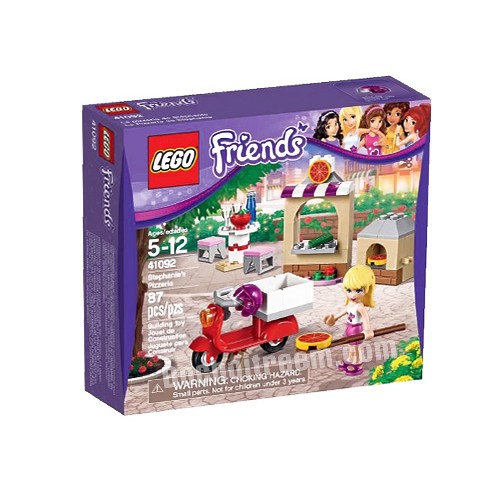 Lego-Friends Cua hang banh pizza cua Stephanie 41092 1