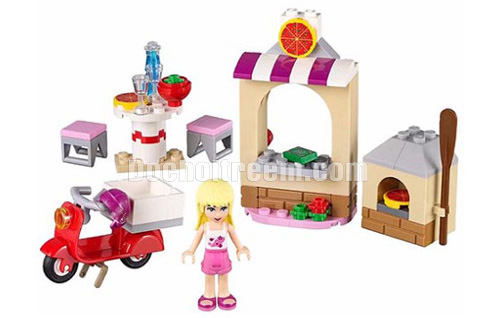 Lego Friends Cua hang banh pizza cua Stephanie 41092 4