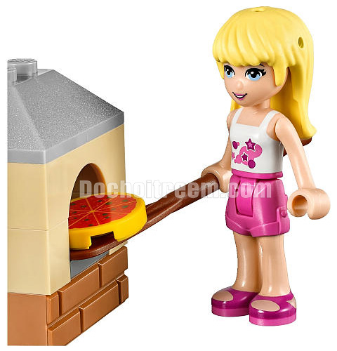 Lego Friends Cua hang banh pizza cua Stephanie 41092 6