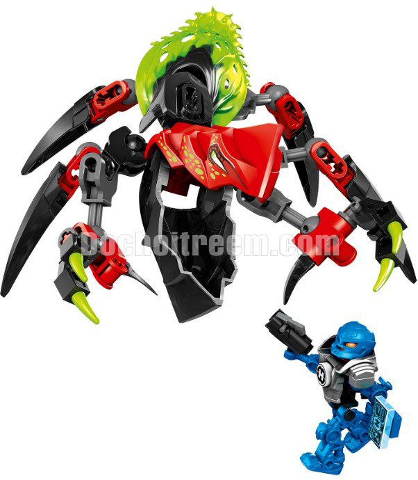 Lego Sieu anh hung, Tunneler Beast đấu với Surge 44024 3