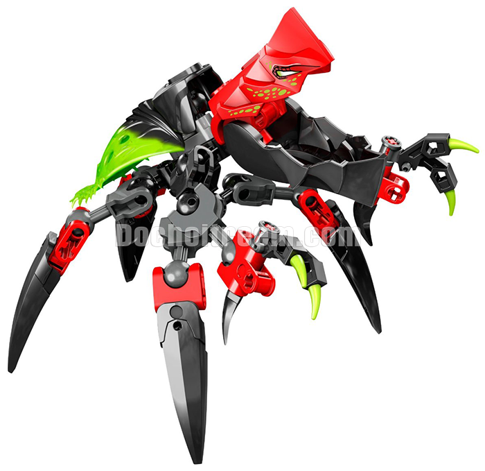 Lego Sieu anh hung, Tunneler Beast đấu với Surge 44024 4