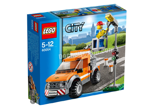 lego city xe tai sua den 60054 2