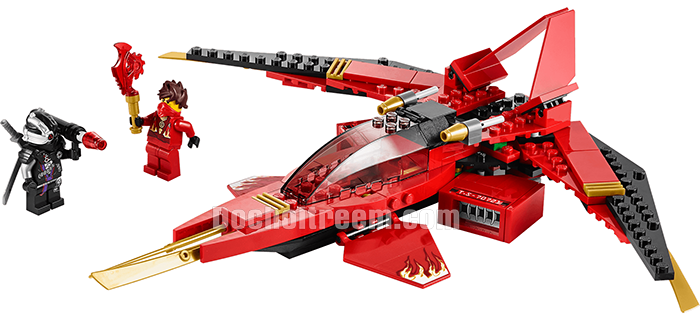 lego ninjago may bay chien dau cua Kai 70721 4