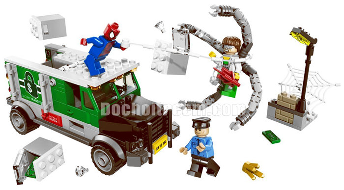 lego sieu anh hung, Doc Ock cuop xe cho tien 76015 5