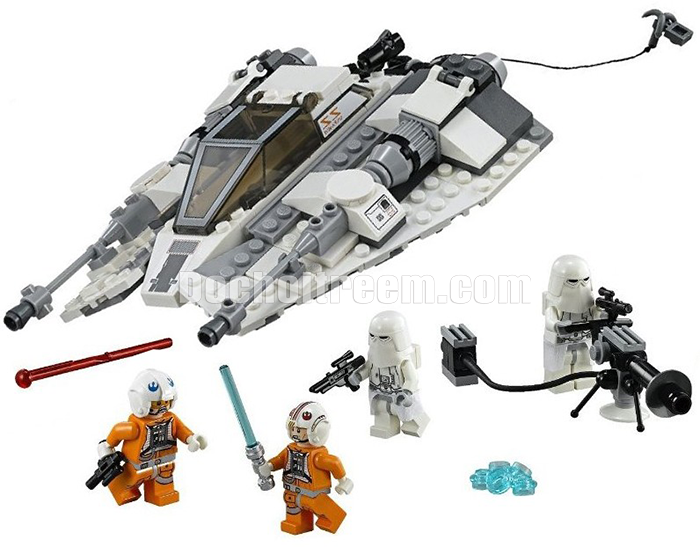 lego star war, tau truot tuyet 75049 4