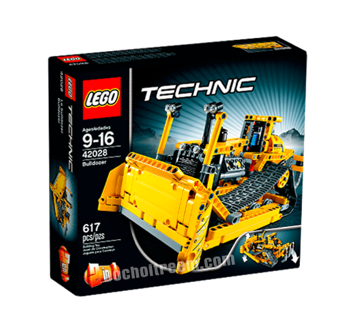 lego technic xep hinh bulldozer 42028 1 lego technic xep hinh bulldozer 42028 1