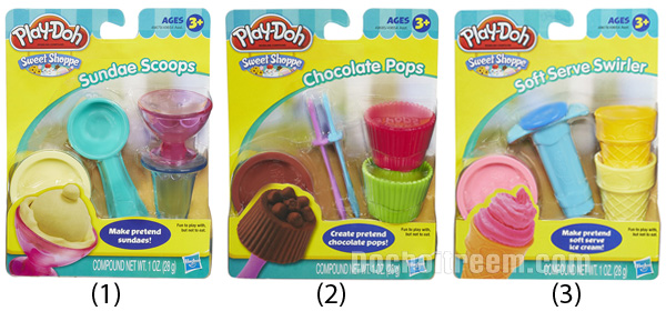 Bột Nặn Làm Kem Mini PlayDoh - 49654 – toantot