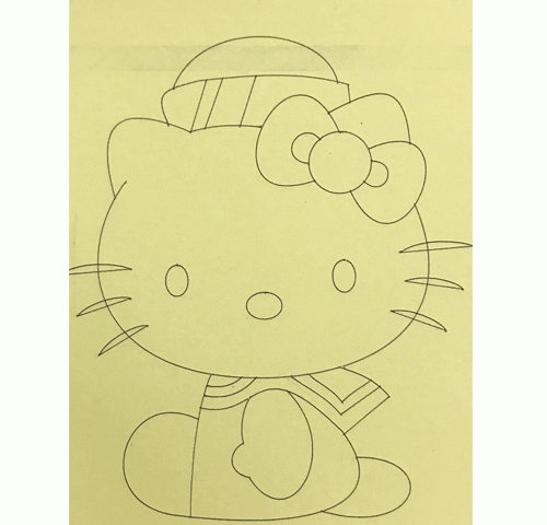 To-mau-tranh-cat-Hello-Kitty-de-thuong_1