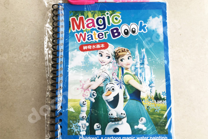 Sách tô màu ma thuật và cây bút thần kì hình công chúa Elsa