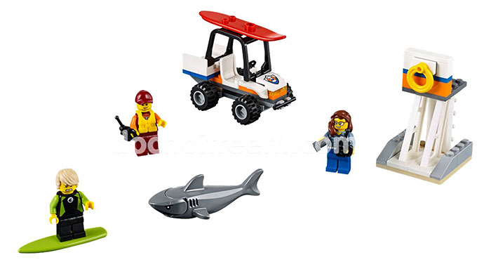 Lego City - Bộ cứu hộ biển khởi đầu 60163