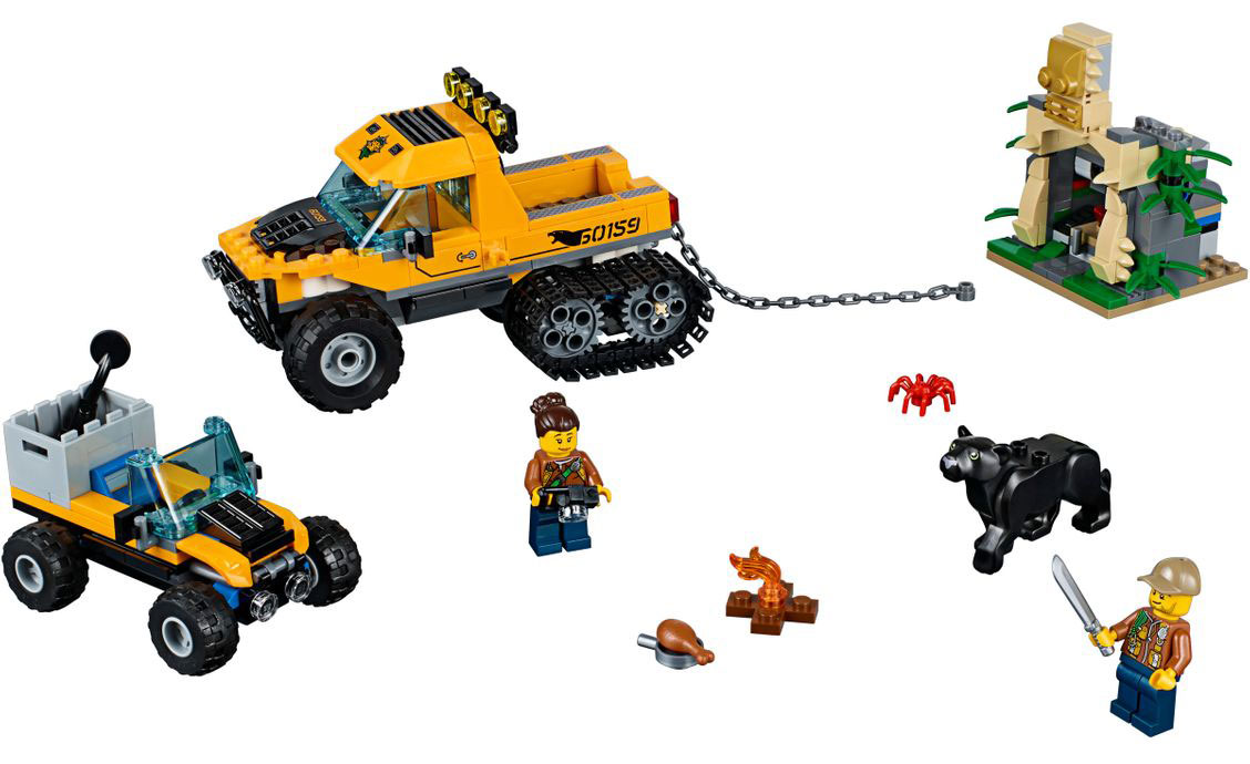 Lego City - Xe tải bánh xích vượt rừng 60159