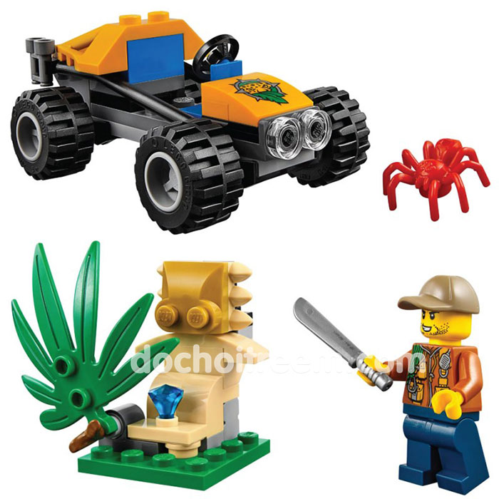 Lego City - Xe thám hiểm rừng 60156