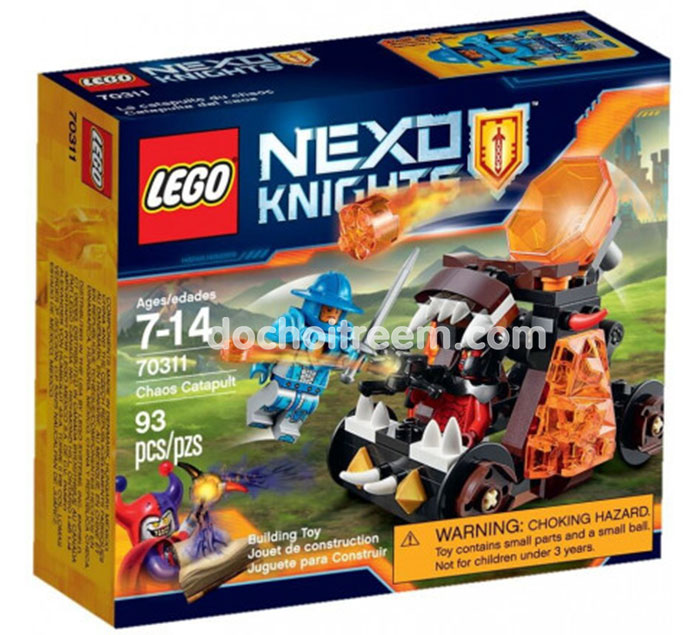 Lego nexo kights - Máy bắn đá quỷ dữ 70311