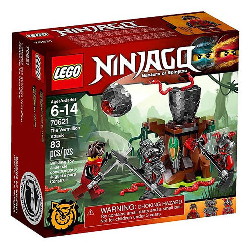 Lego Ninzago - Tấn công trừng Vermillion 70621