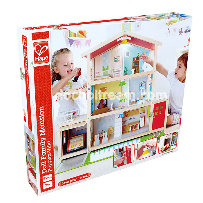 Biệt thự gia đình búp bê 3 tầng HAPE E3405A