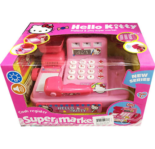 Máy tính tiền siêu thị Hello kitty 5524