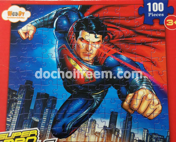 Puzzle - Xếp hình Superman WD0449