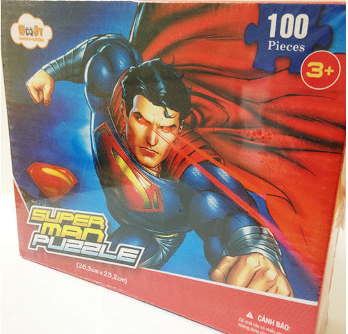 Puzzle - Xếp hình Superman WD0449