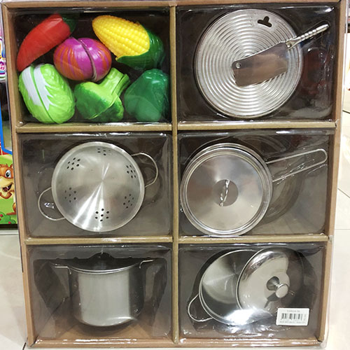 Bộ bếp inox và rau củ YH2018-5B