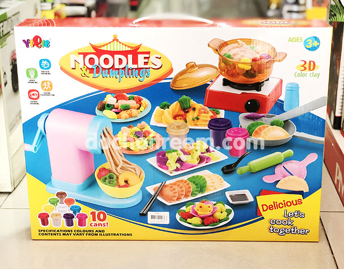 Bột nặn làm mì, nui, rau củ 8868