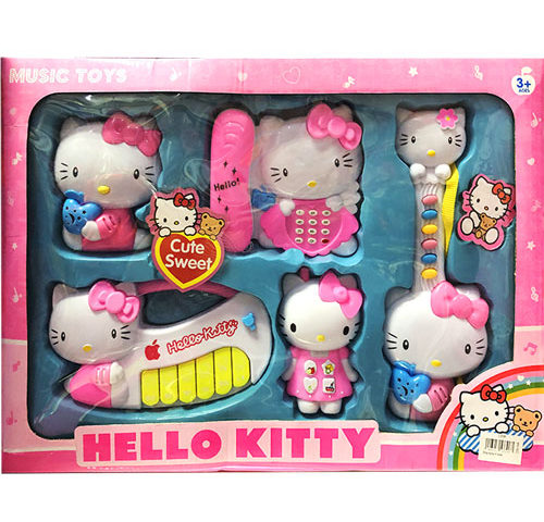 Đồ chơi phát nhạc 5 món hello kitty 