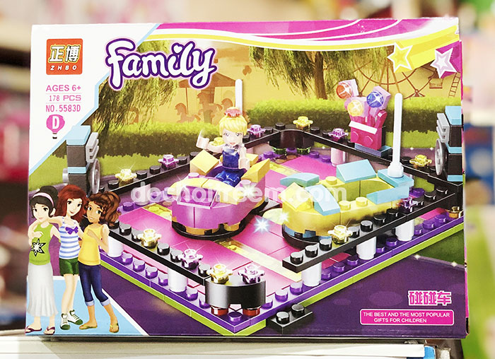 Lắp ráp sàn xe điện đụng 5583D