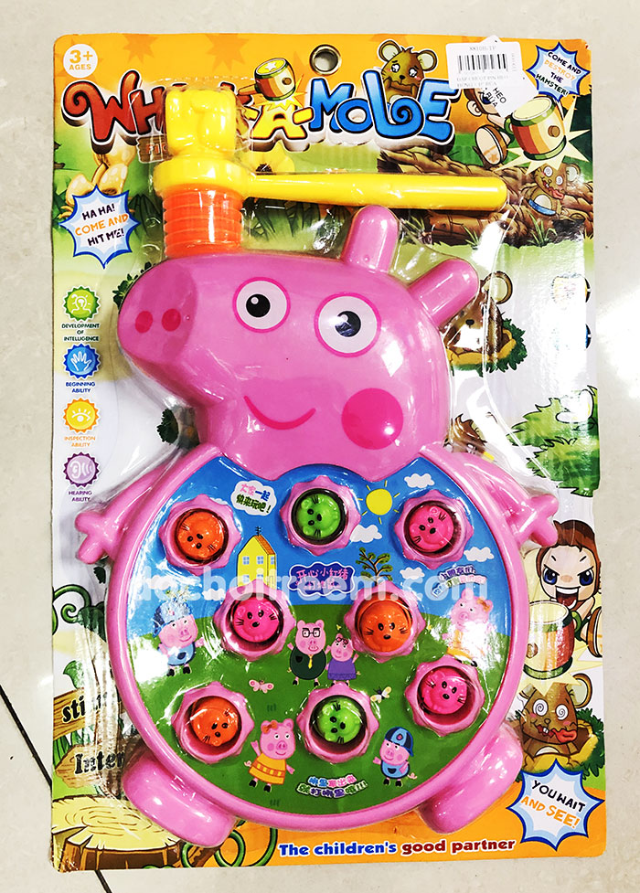 Đồ chơi đập chuột heo peppa 8810B-TP
