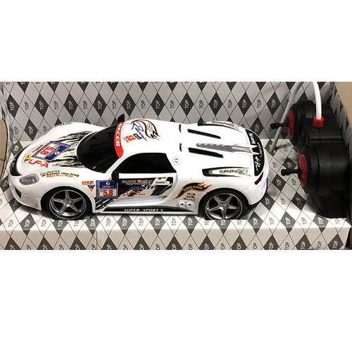 Xe Ferrari màu trắng điều khiển sạc 333-C92