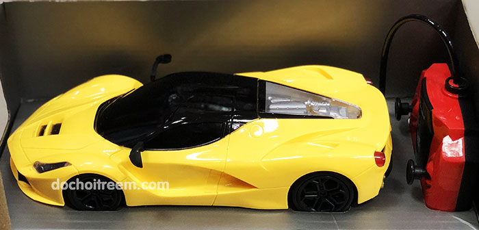 Xe điều khiển Bugatti màu vàng 545-10A