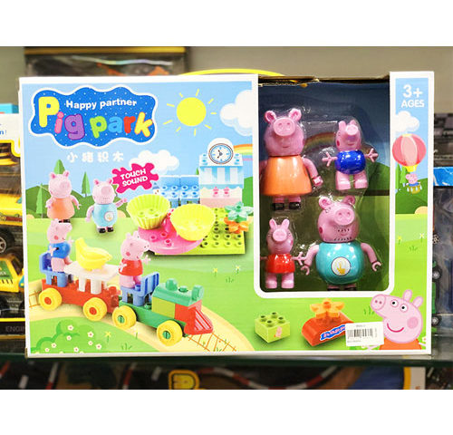 Lắp ráp heo peppa 8806-1
