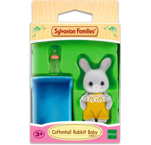 em bé thỏ đuôi bông