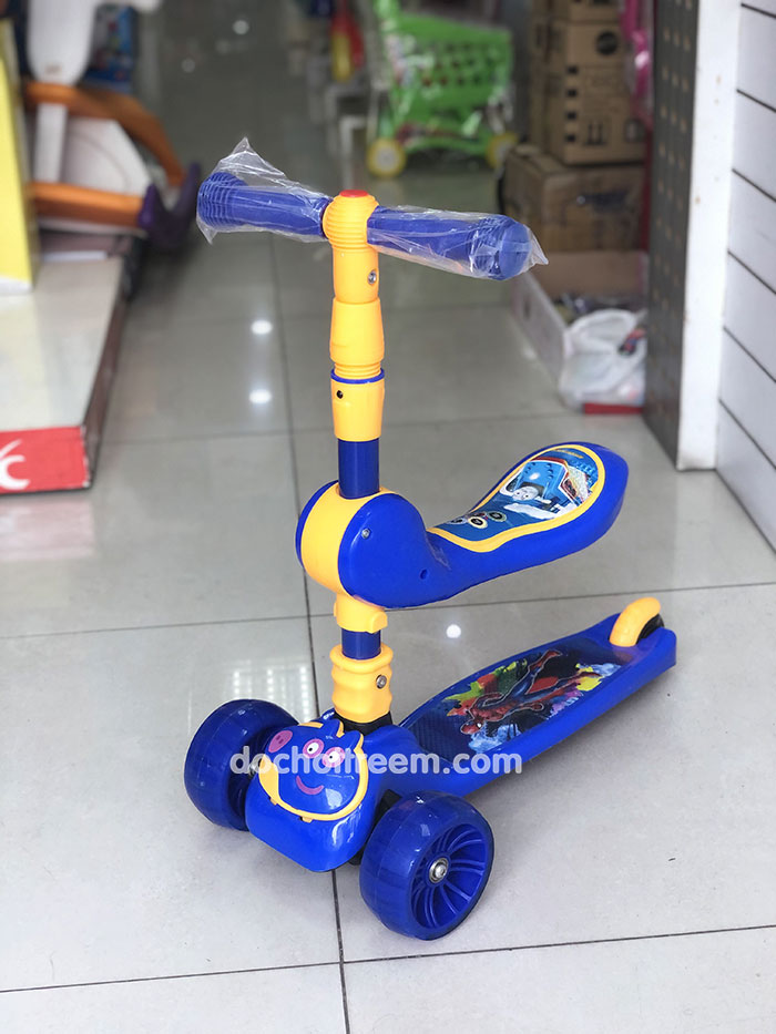 Xe-Scooter-heo-peppa-xanh-duong-1