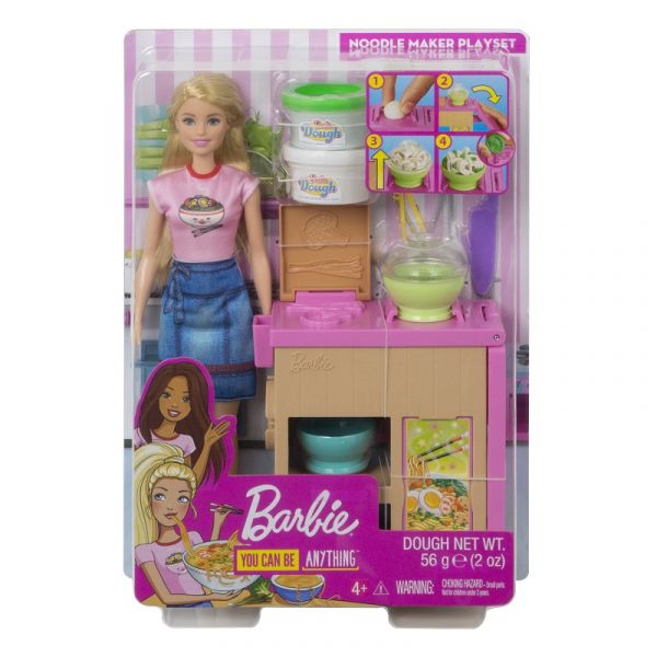 Búp bê Barbie cùng Barbie làm mì GHK43