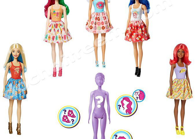 Búp bê Barbie đổi màu 2 GTP41