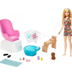 Đồ chơi búp bê Barbie thư giãn ở spa GHN07