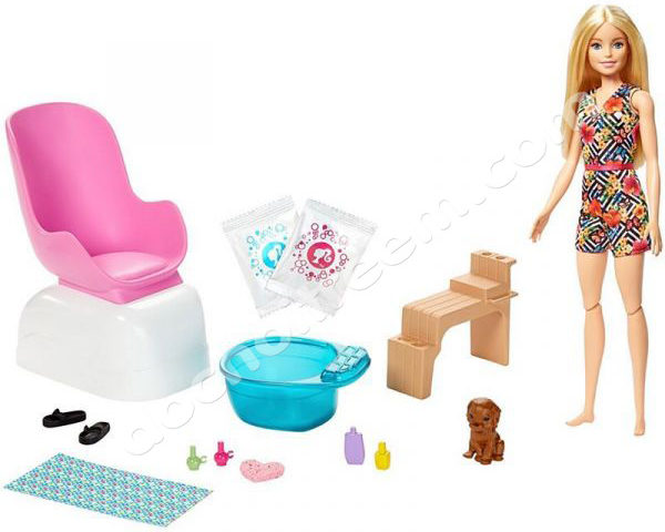 Đồ chơi búp bê Barbie thư giãn ở spa GHN07