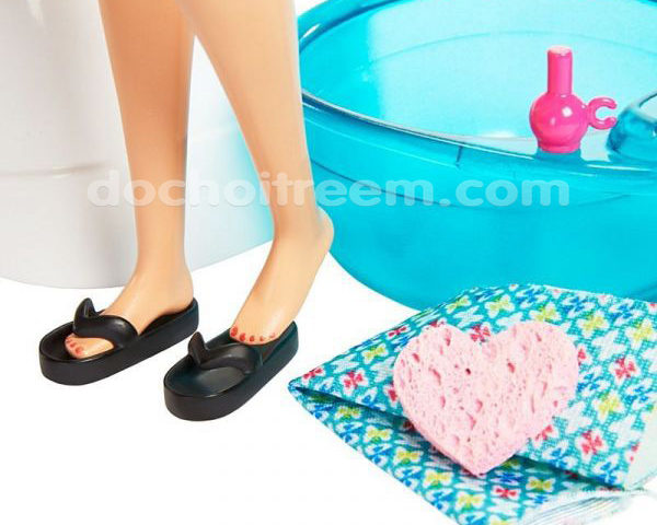 Đồ chơi búp bê Barbie thư giãn ở spa GHN07