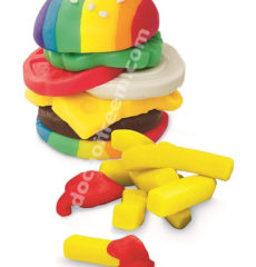 Bộ đồ chơi đất nặn Playdoh bữa ăn Burger E5112