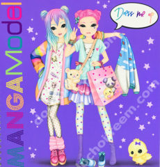 Dán hình thiết kế thời trang MANGA TOPMODEL