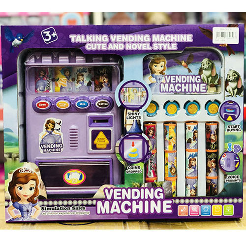Máy bán nước ngọt tự động công chúa Sophia